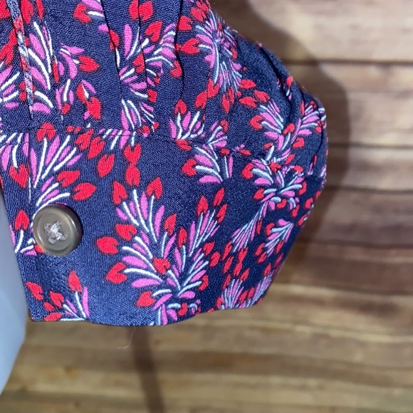 🎈Sale🎈NWOT Loft Ruffle Detailed V-Neck Blouse - Picture 6 of 10